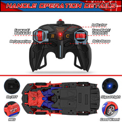 Bluejay Transform RC Car made from durable ABS plastic for lasting use