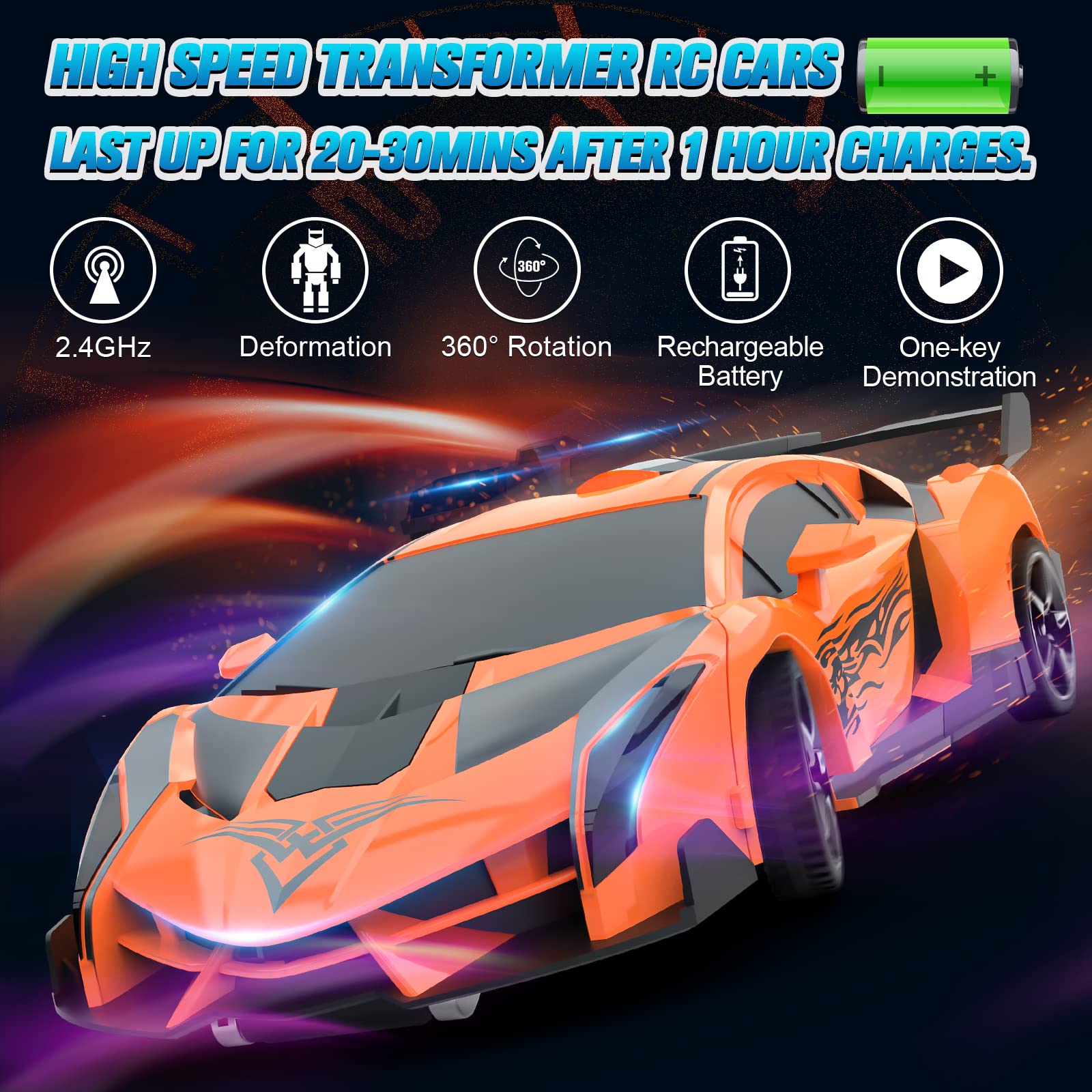 BlueJAY Transform RC car remote control for precise steering