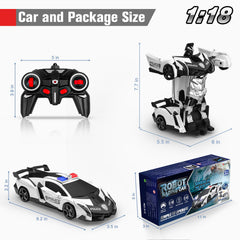 BlueJAY Transform RC car controller with intuitive 2.4GHz remote for smooth handling