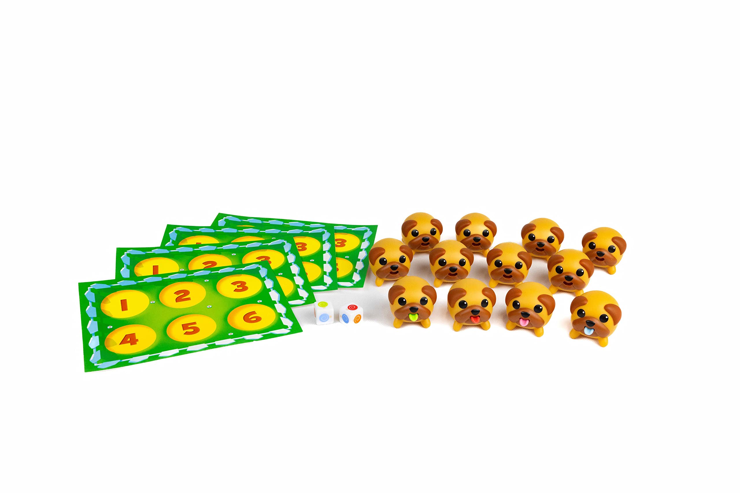 Blue Orange color dice set to spark color recognition during play.