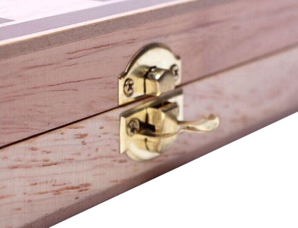 BlueSnail wooden chess pieces with smooth surface prevent scratches on the board.