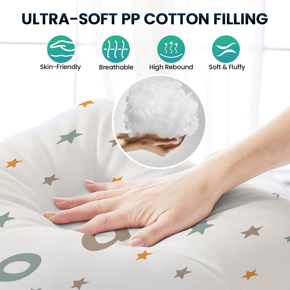 BlueWood cushion anti-slip strap system keeps cushion secure during activities