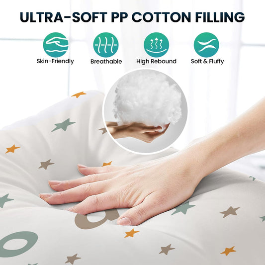 BlueWood cushion anti-slip strap system keeps cushion secure during activities