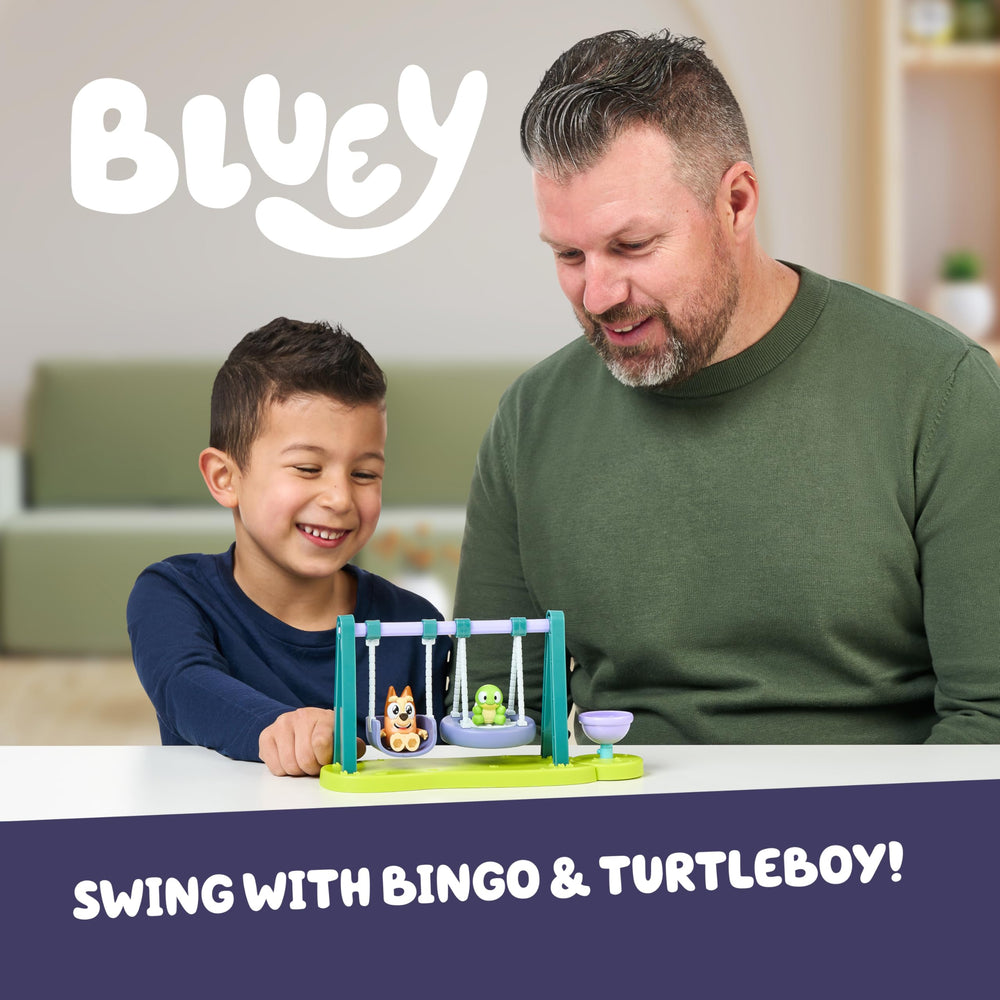 Bluey Bingo wide-eyed figure engages children in story-driven pretend play.