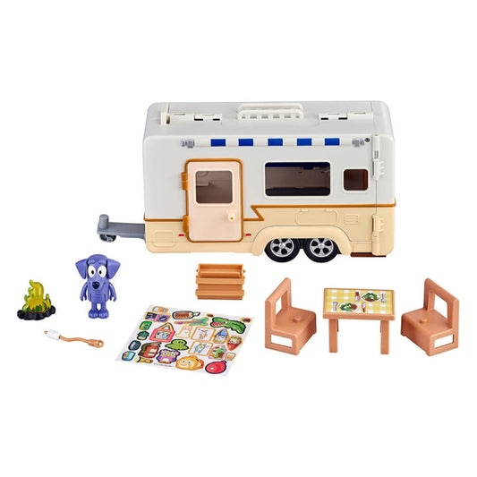 Bluey Caravan Adventure Playset (bluey-caravan-adventure-playset) enables imaginative road-trip stories.