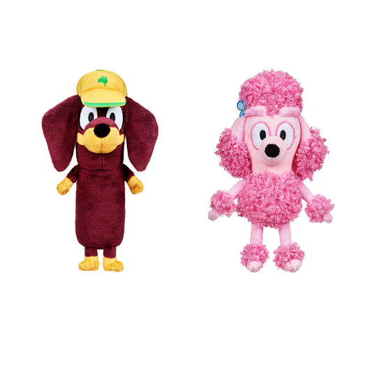 Bluey Coco Snickers soft fabric plush designed for cozy cuddles.