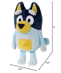 Bluey Dad Bandit plush packed for travel and portability.