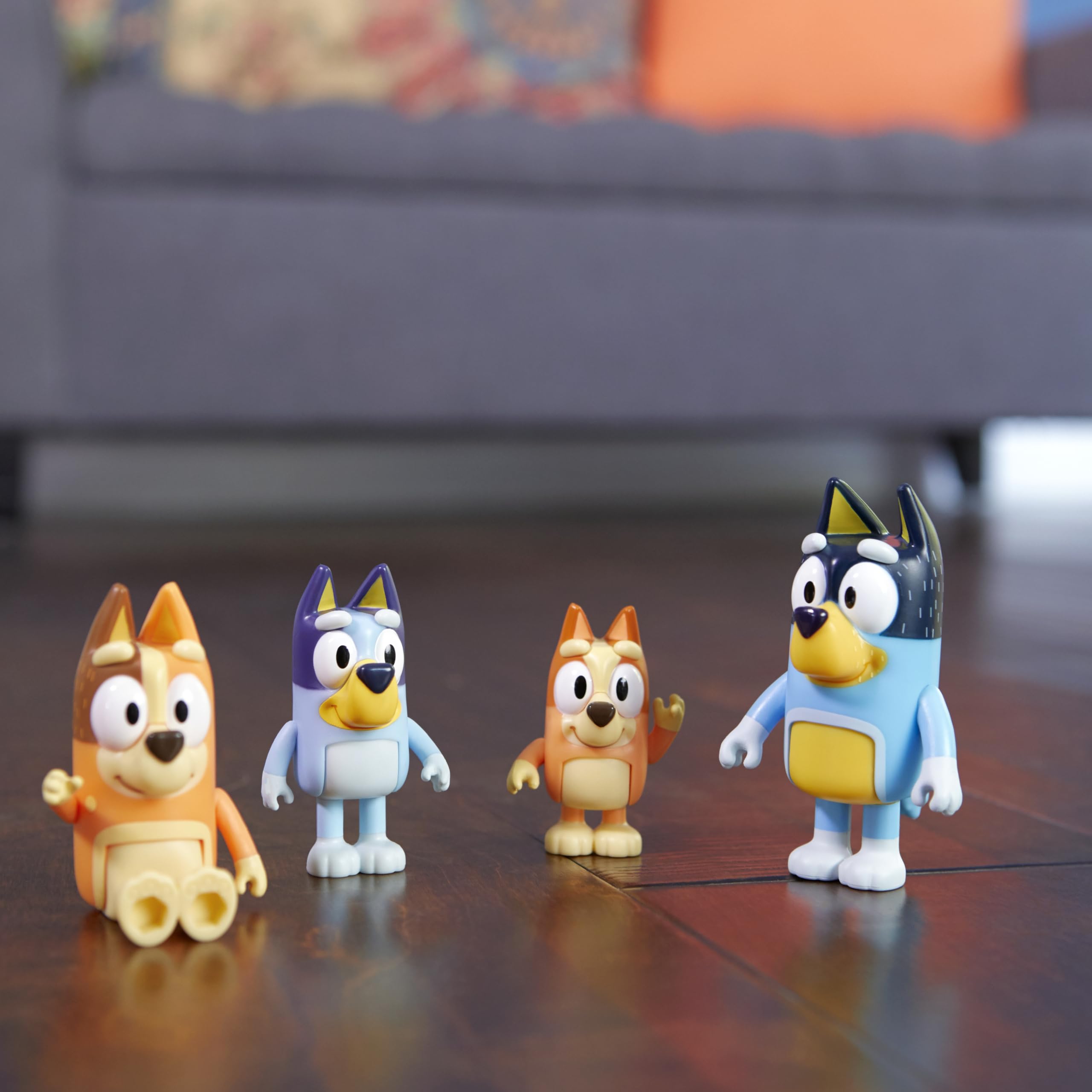 Bluey figures cake topper-ready adds playful touch to celebrations.