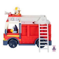 Bluey firetruck removable side ladder expands creative play setups.