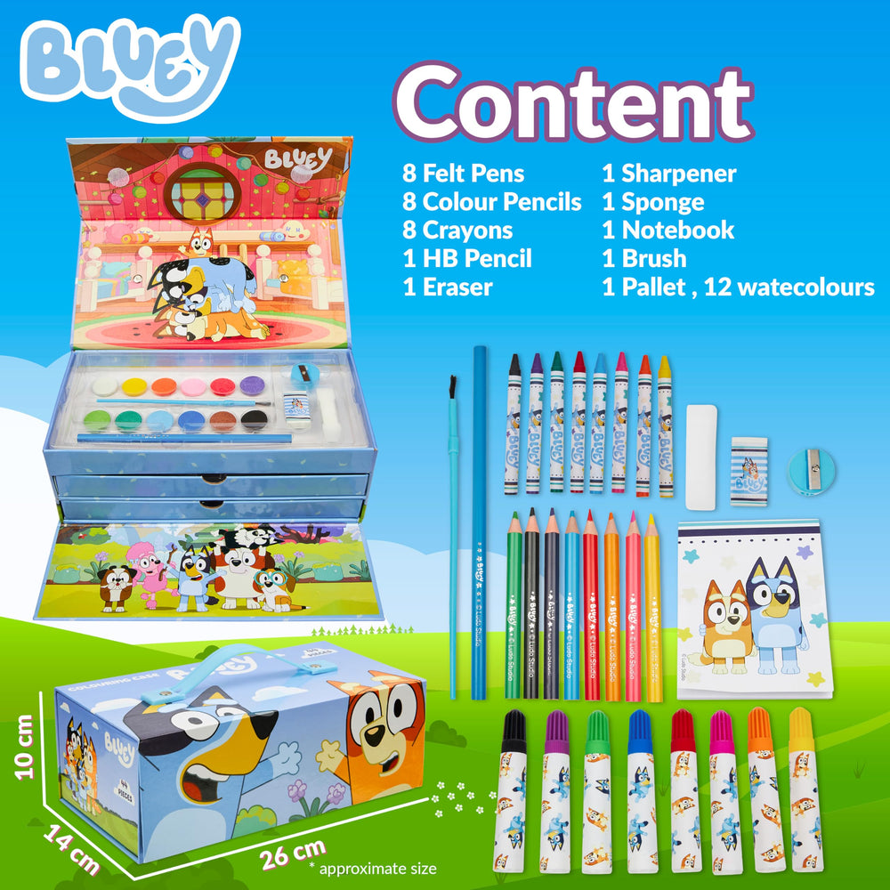 Bluey gift packaging makes this kit a ready-made present
