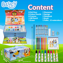 Bluey gift packaging makes this kit a ready-made present