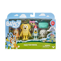 Bluey Pass the Parcel: Bluey figure ready for imaginative play.