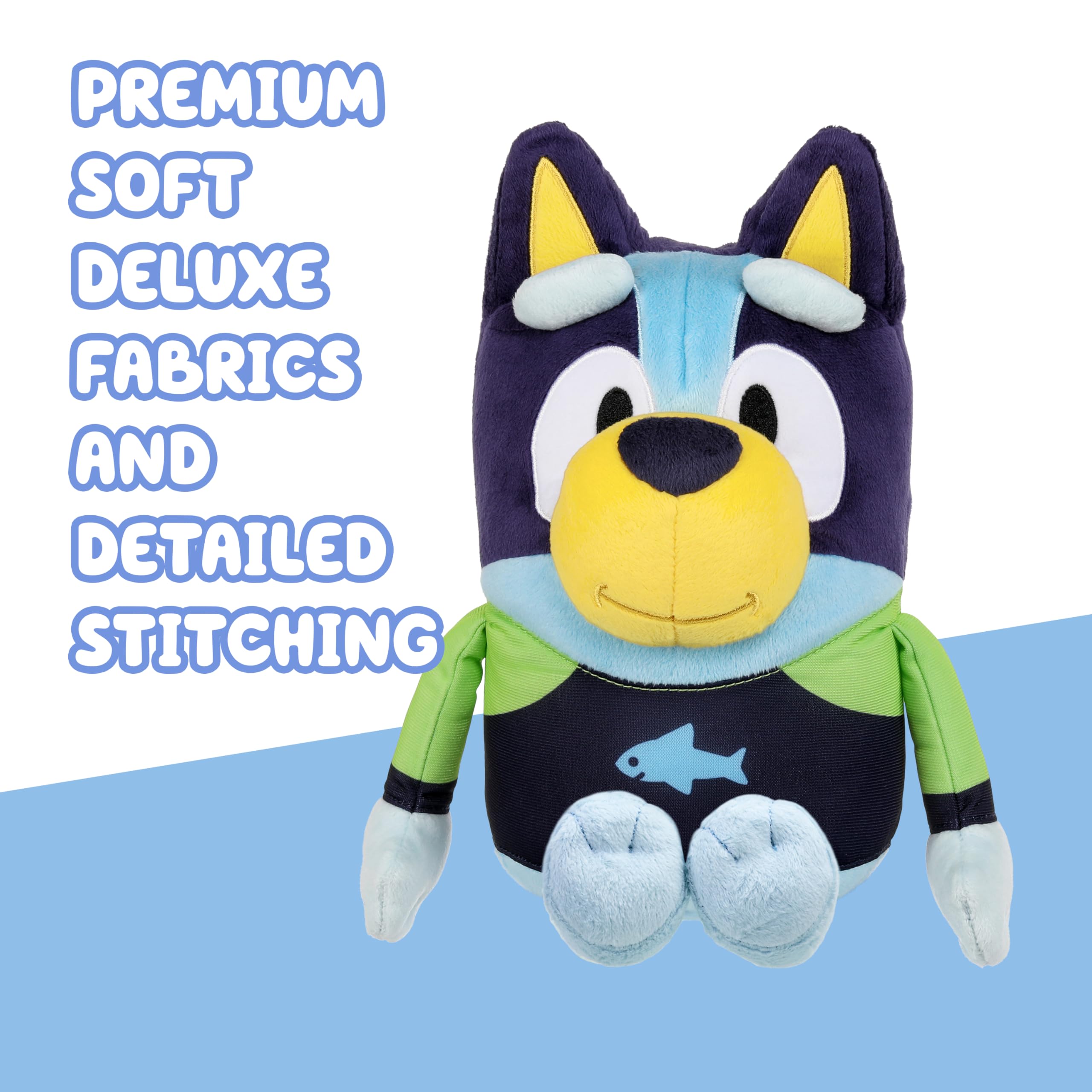 Bluey Soft Deluxe Fabric plush for cozy showtime cuddles