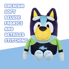Bluey Soft Deluxe Fabric plush for cozy showtime cuddles
