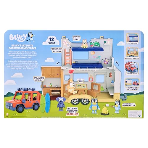 Bluey Ultimate Caravan Adventures kitchen area with oven for imaginative meals.