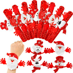 Blulu Santa slap bracelet for festive party favors and photos.