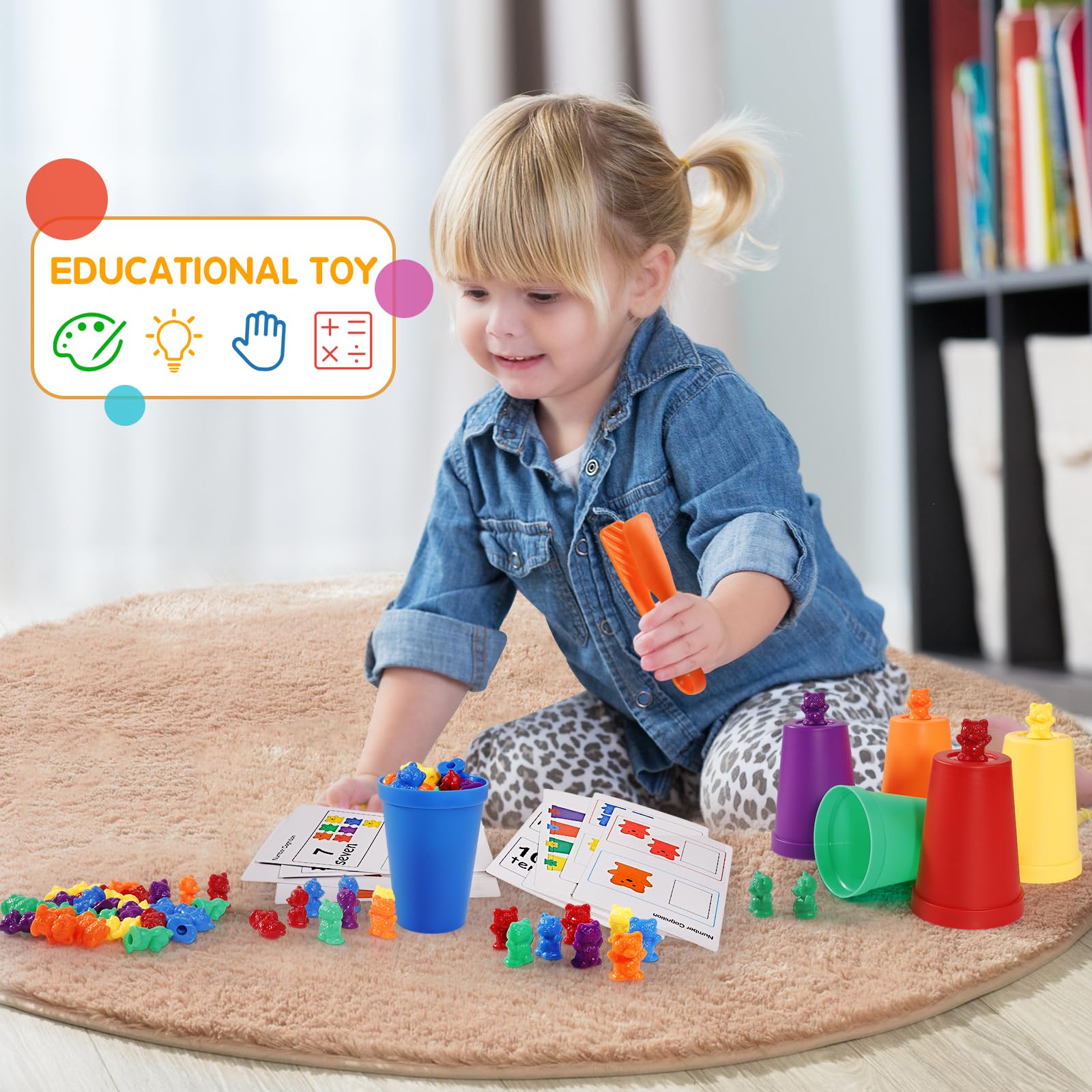 Bmag activity cards challenge kids with sorting and counting ideas.