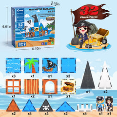 Bmag gift-ready pirate box inspires celebrations.