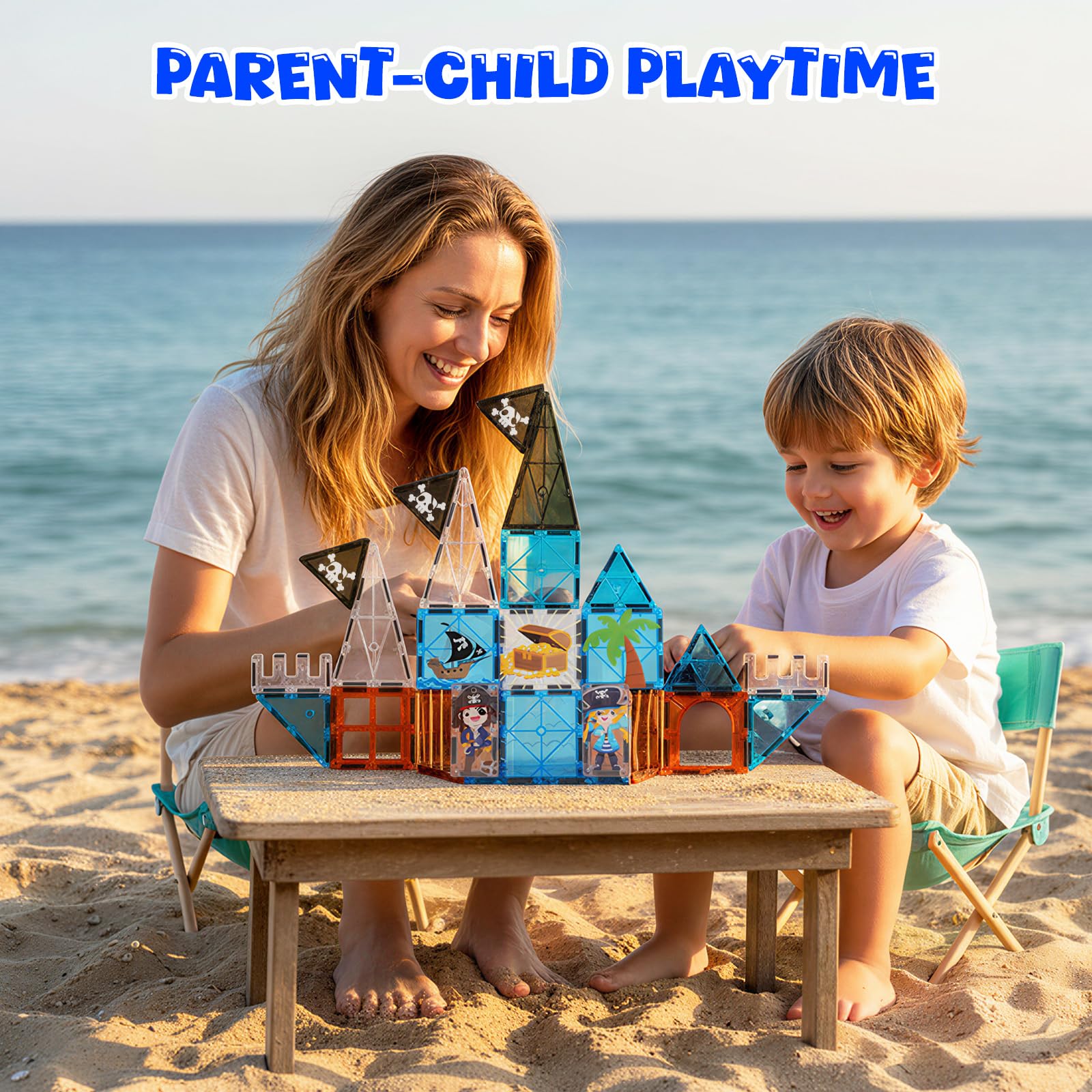 Bmag magnets provide sturdy builds during play.