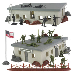 BMC Toys American GI figure in olive green for educational pretend play.