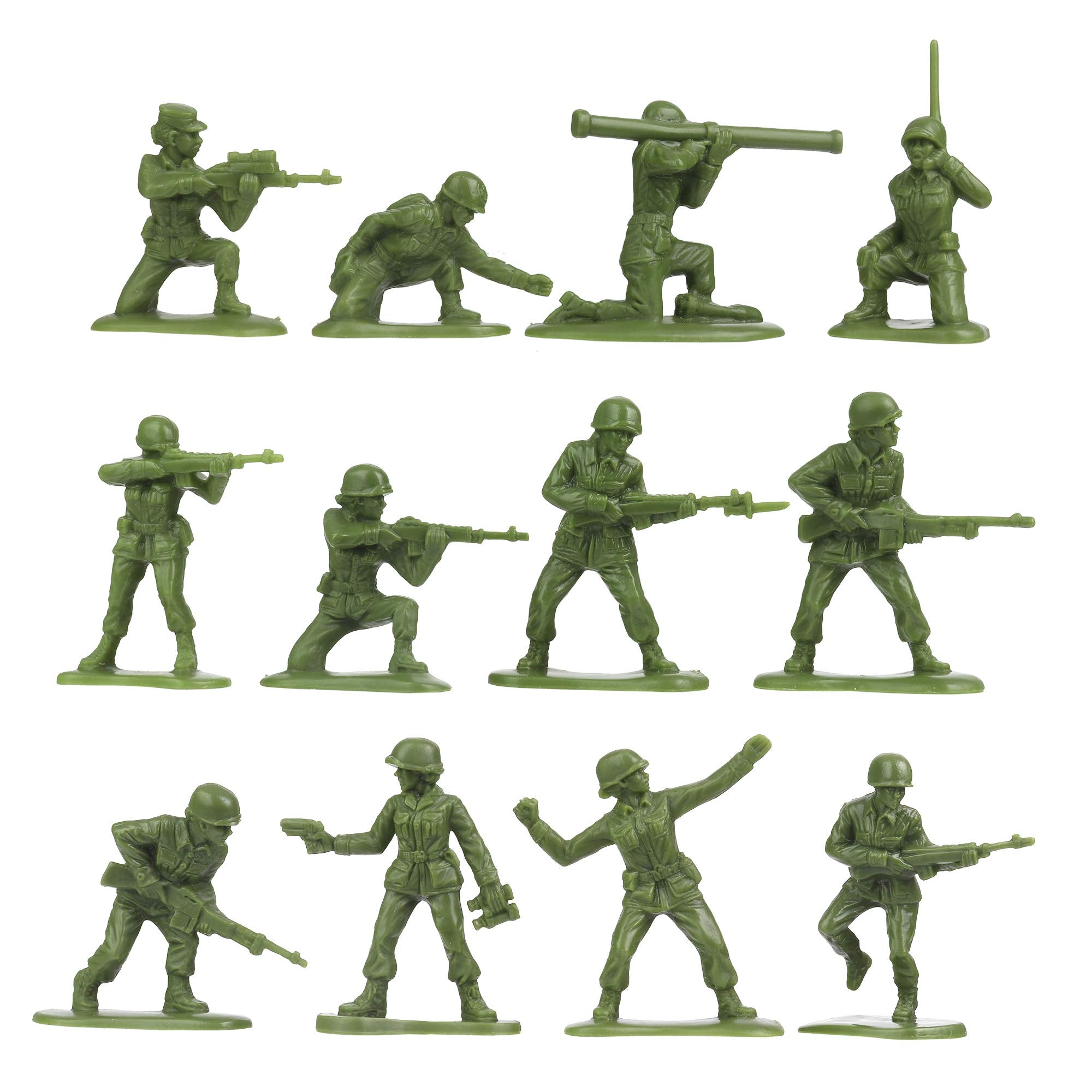 BMC Army Women prone rifleman figure enhances realistic tactical posing.
