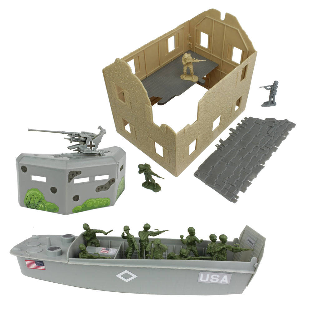 British Tommies in tan broaden Allied perspectives for diverse diorama options.