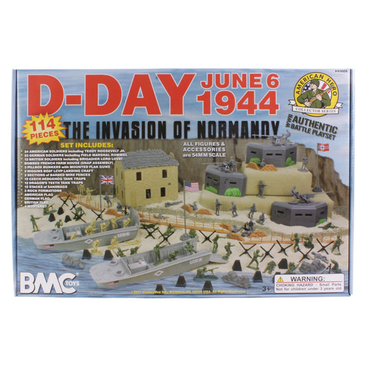 BMC Toys D-Day Roosevelt Jr. figure adds historic leadership for scenarios.