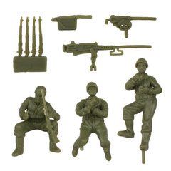 BMC Toys M3 Halftrack rear-mounted guns showcase authentic artillery setup for display-worthy accuracy