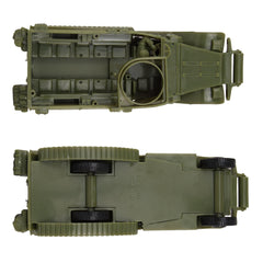 BMC Toys M3 Halftrack scale 1-38 ensures compatible battlefield playsets