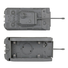 BMC Toys Panther V Tank commander figure; removable hatch enables open-top customization.