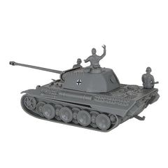 BMC Toys Panther V Tank elevating barrel for realistic aiming.