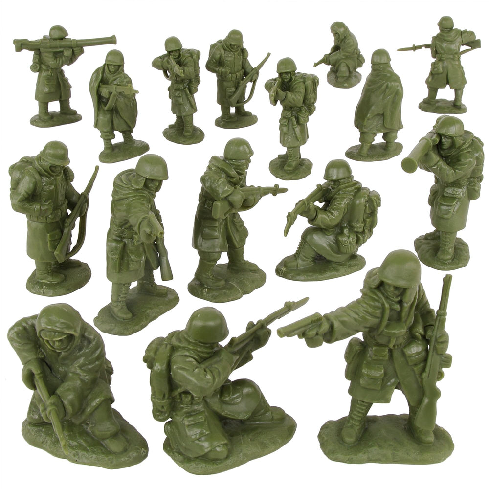 BMC Toys soft plastic detailed army men with durable styling for play