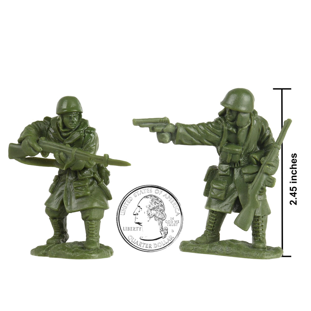 BMC Toys US soldier in winter gear ready for reenactment dioramas