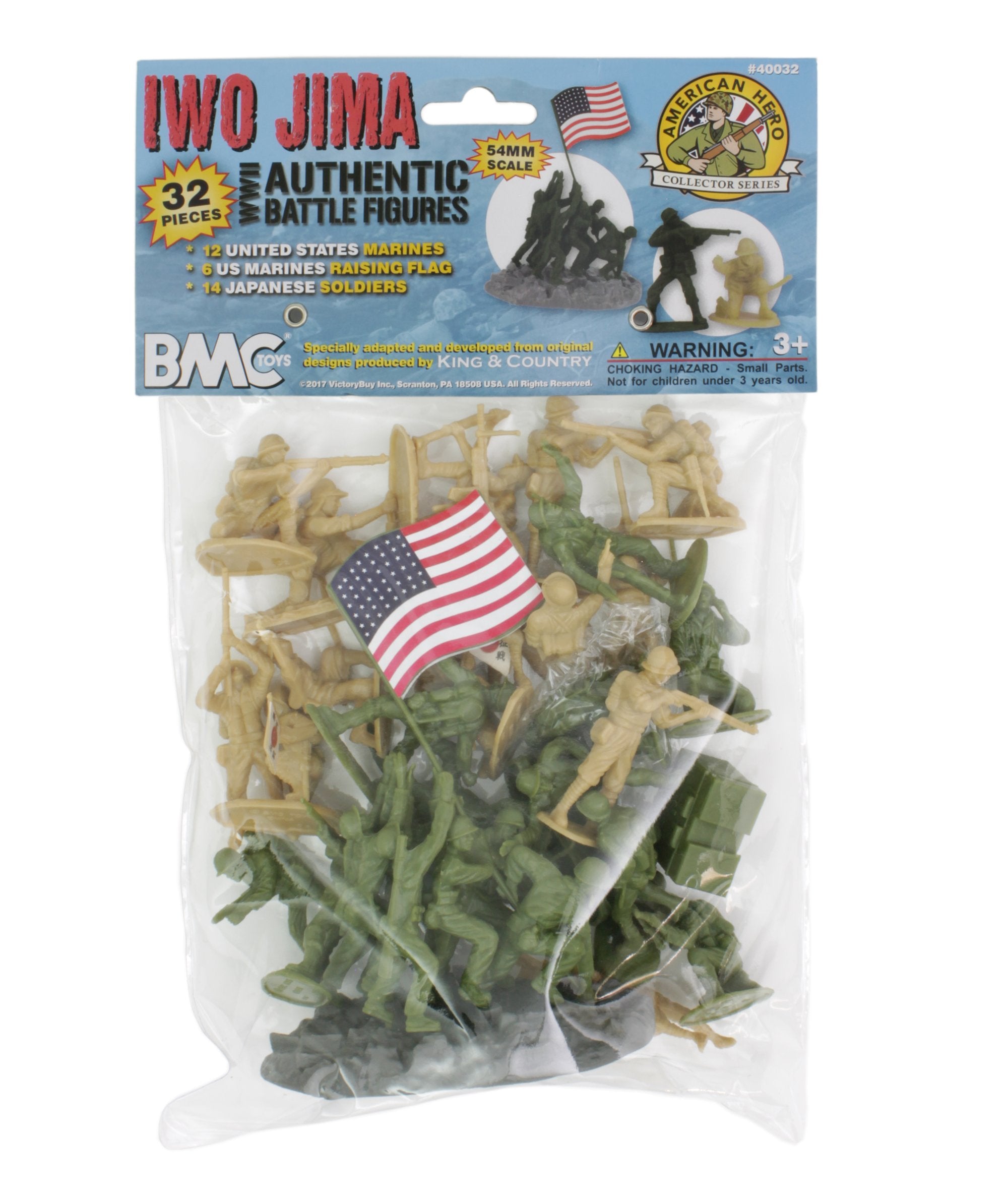 BMC Toys polybag packaging aids storage and gifting.