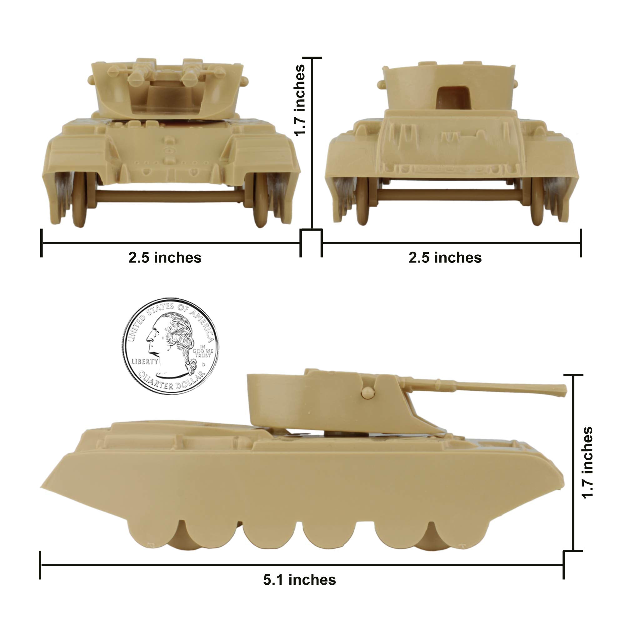 BMC Payton AA tanks with rolling wheels for mobile play