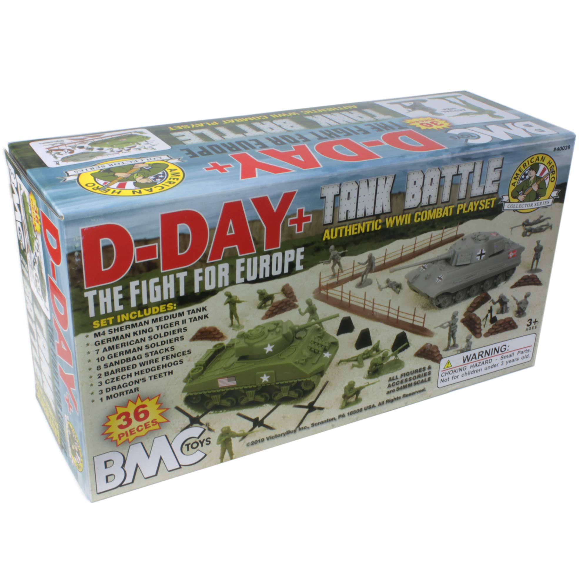 BMC Toys dragons teeth tank traps for defensive layouts