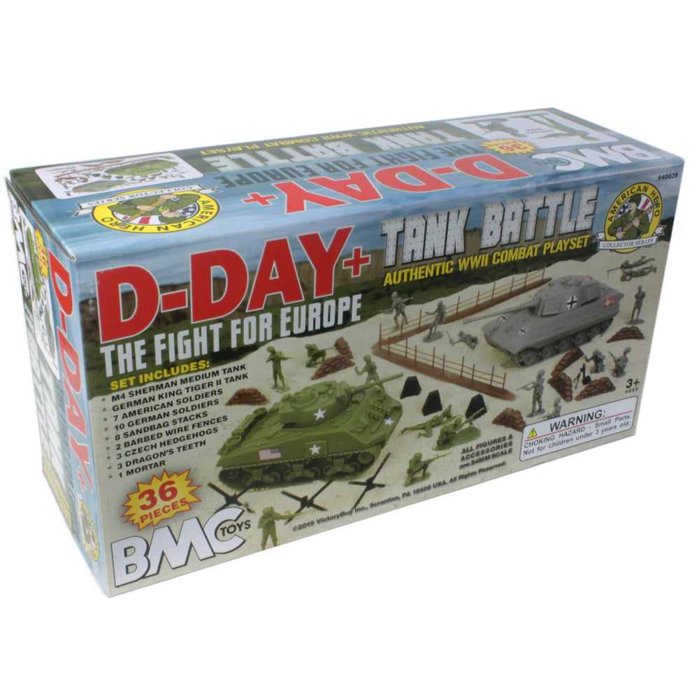 BMC Toys dragons teeth tank traps for defensive layouts