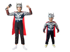 BMJDGM Thor kids costume with muscle suit and headpiece for imaginative play and confident looks