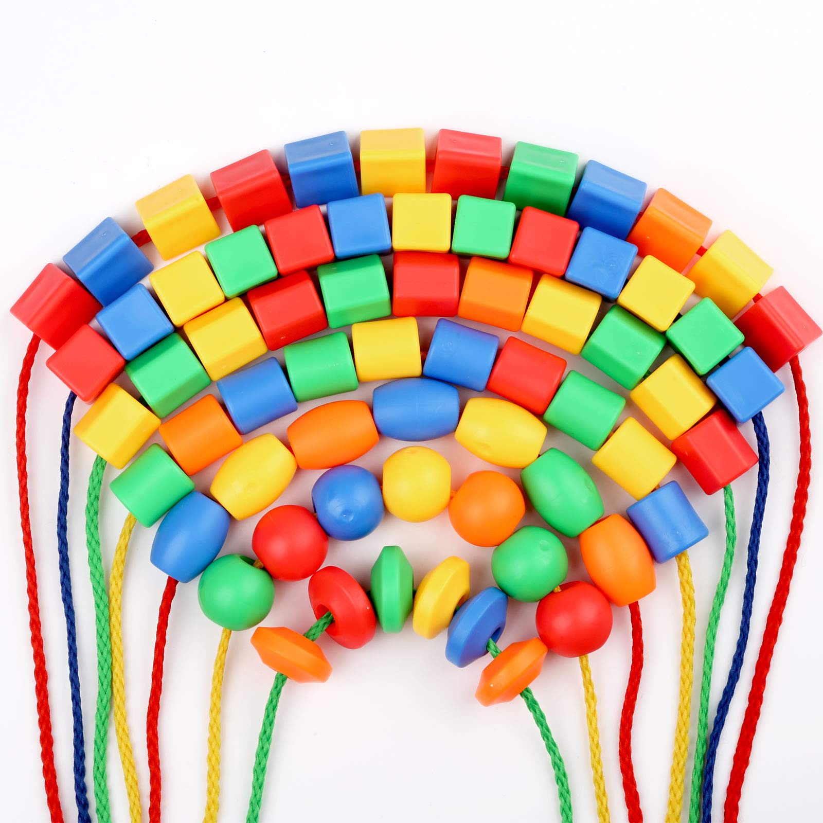 BMTOYS lacing beads: creativity and pattern-making to boost fine motor skills.