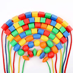 BMTOYS lacing beads: creativity and pattern-making to boost fine motor skills.