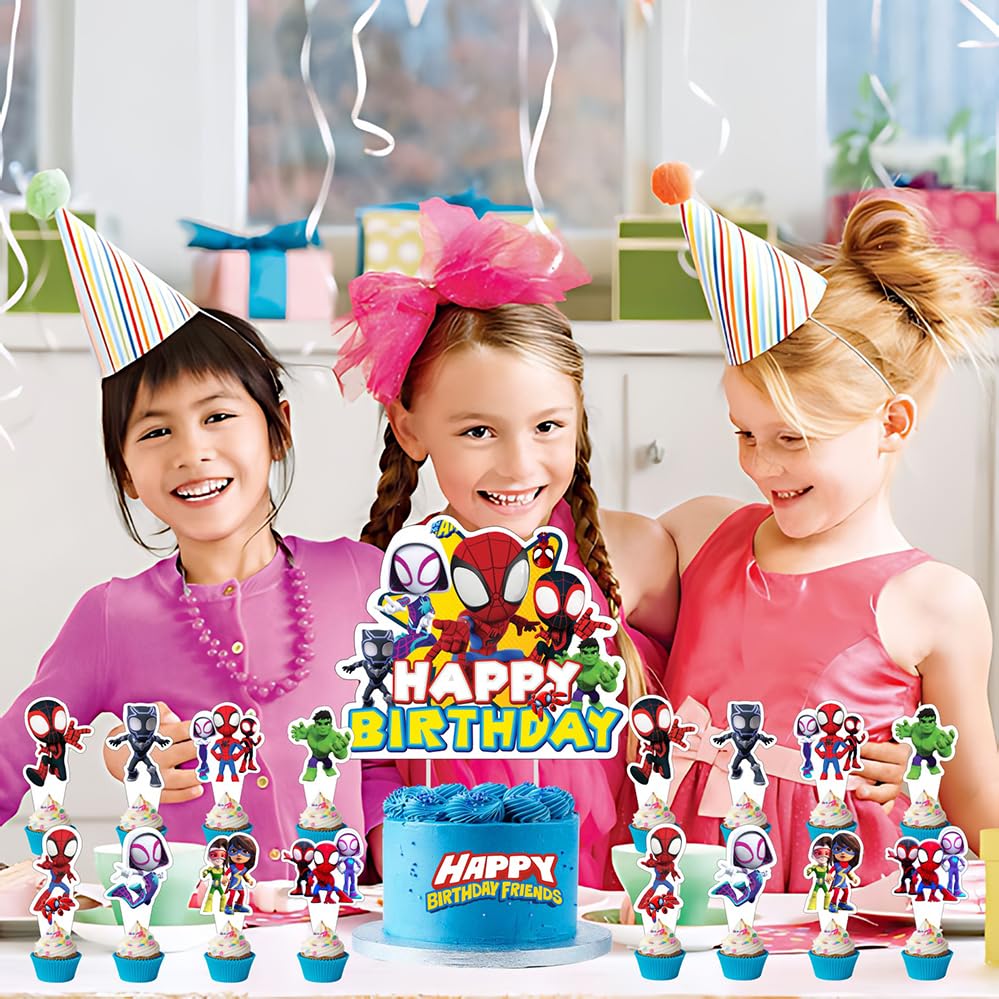 BNFUO two sided cake decorations deliver vivid visuals for desserts