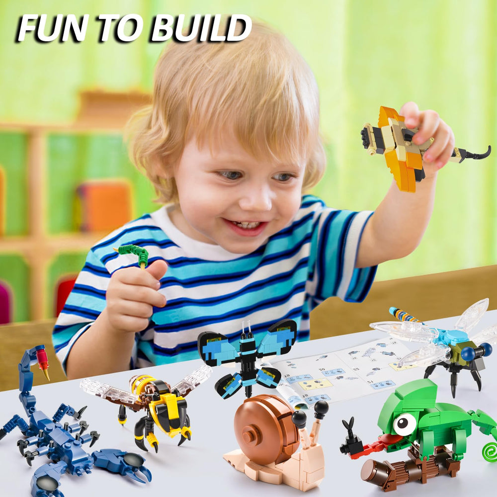 BNG Insects Collection snail figure supports slow-paced, tactile assembly sessions.