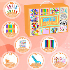 BNUZEIYI color papers and stickers help kids design fearless art