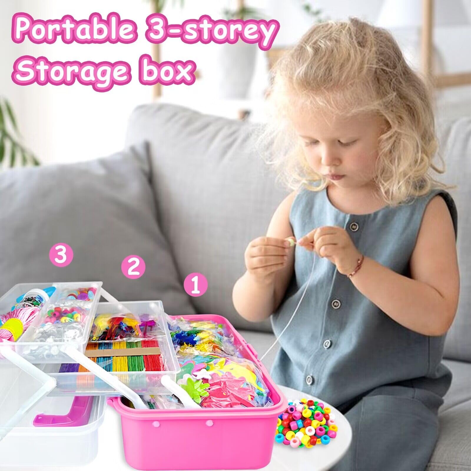 BNUZEIYI color pens and beads for bright, expressive art projects.
