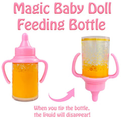BNUZEIYI doll feeding kit supports mealtime storytelling and role-play.