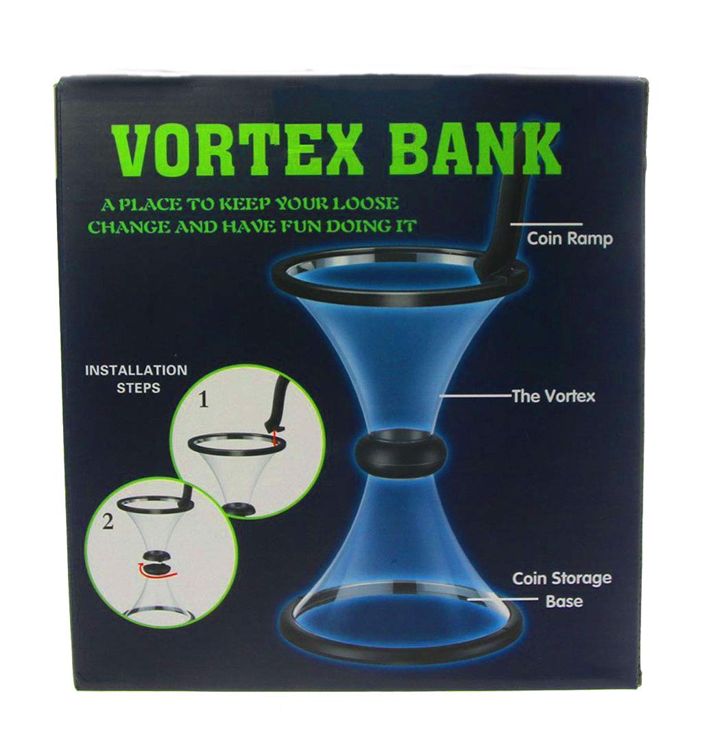 Bo-Toys Vortex coin bank stands tall at 16 inches for striking display
