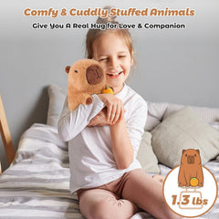 Bobbie & Laxi capybara with lavender aroma calms daily stress.