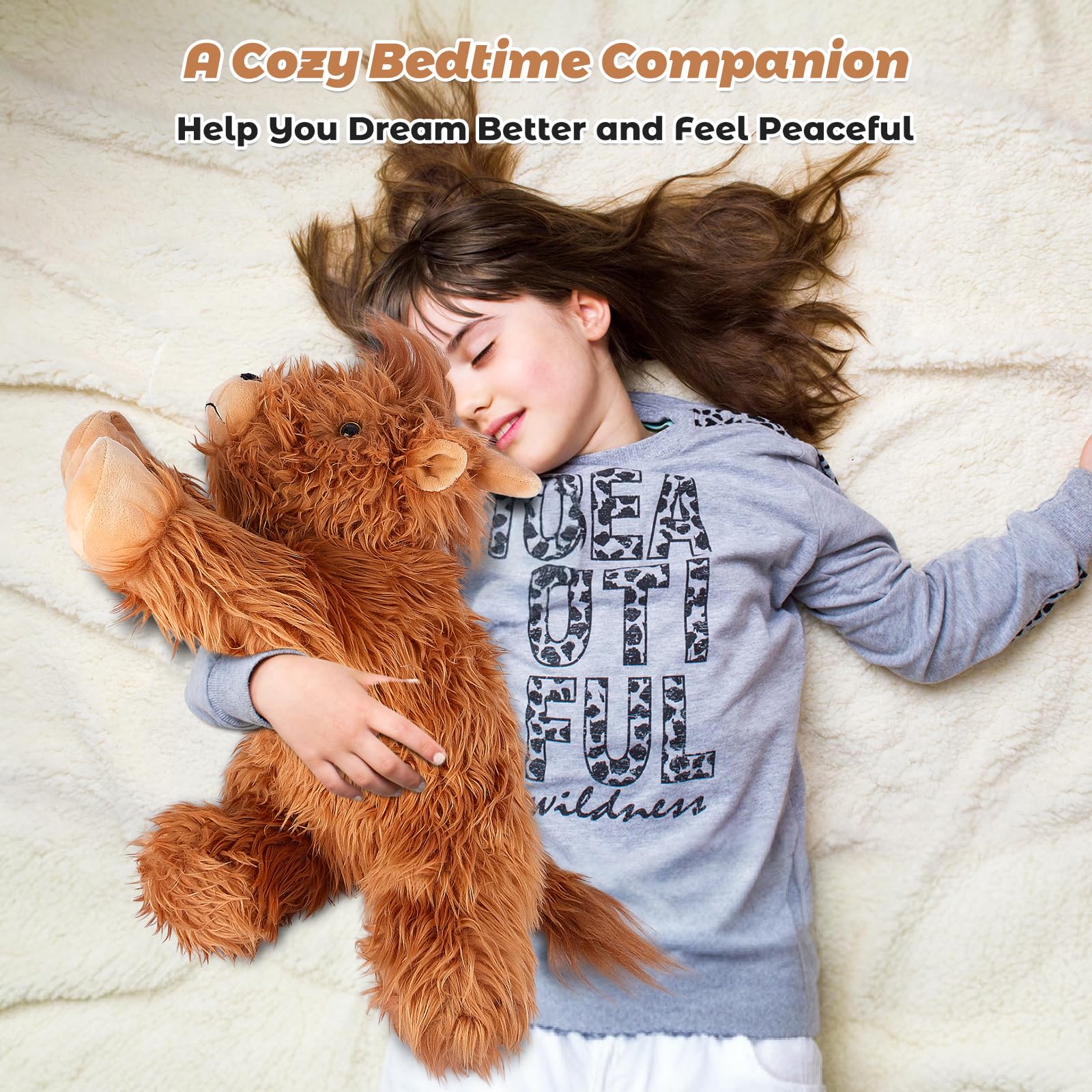 Bobbie & Laxi plush providing gentle lumbar support during seated activities.