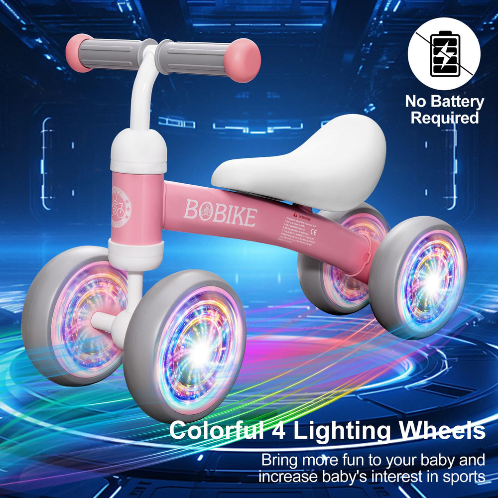 Bobike baby walker four wheels helps toddlers gain confidence indoors