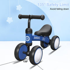 Bobike balance bike with a comfortable seat and closed wheels for steady rides.